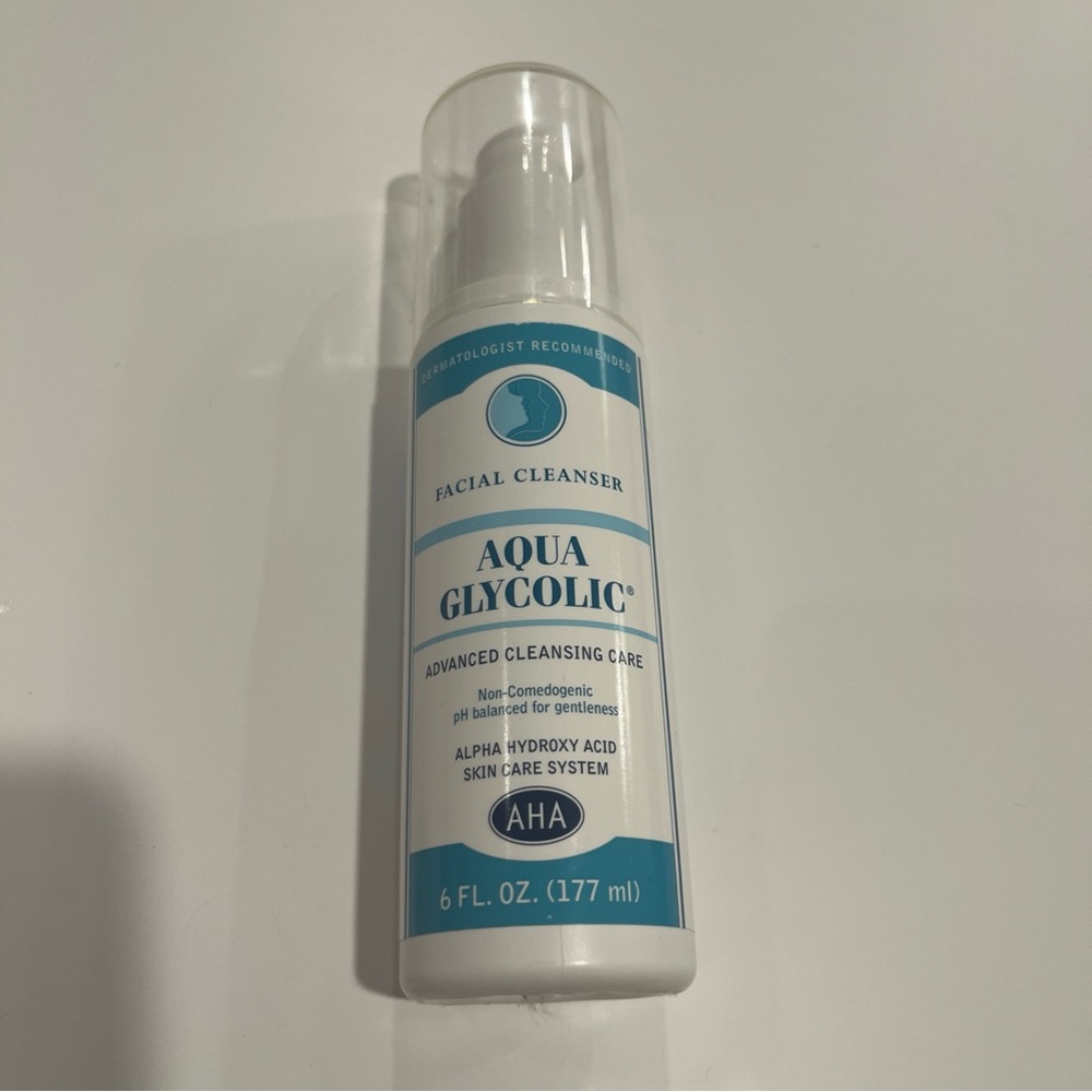 Aqua Glycolic NEW discontinued rare 6oz facial cleanser